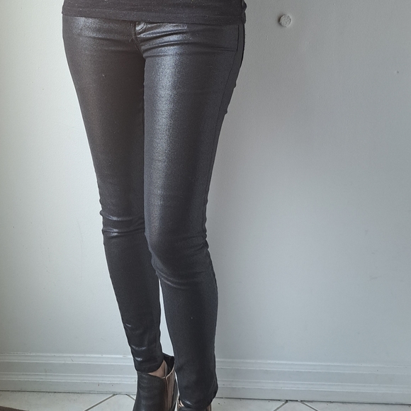 All saint coated shinny back pants - Picture 9 of 9